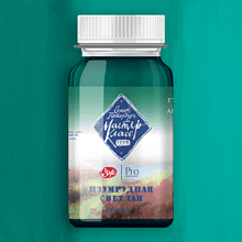 Краски гуашевые "Мастер-класс", 714 изумрудная светлая, 100 мл, банка