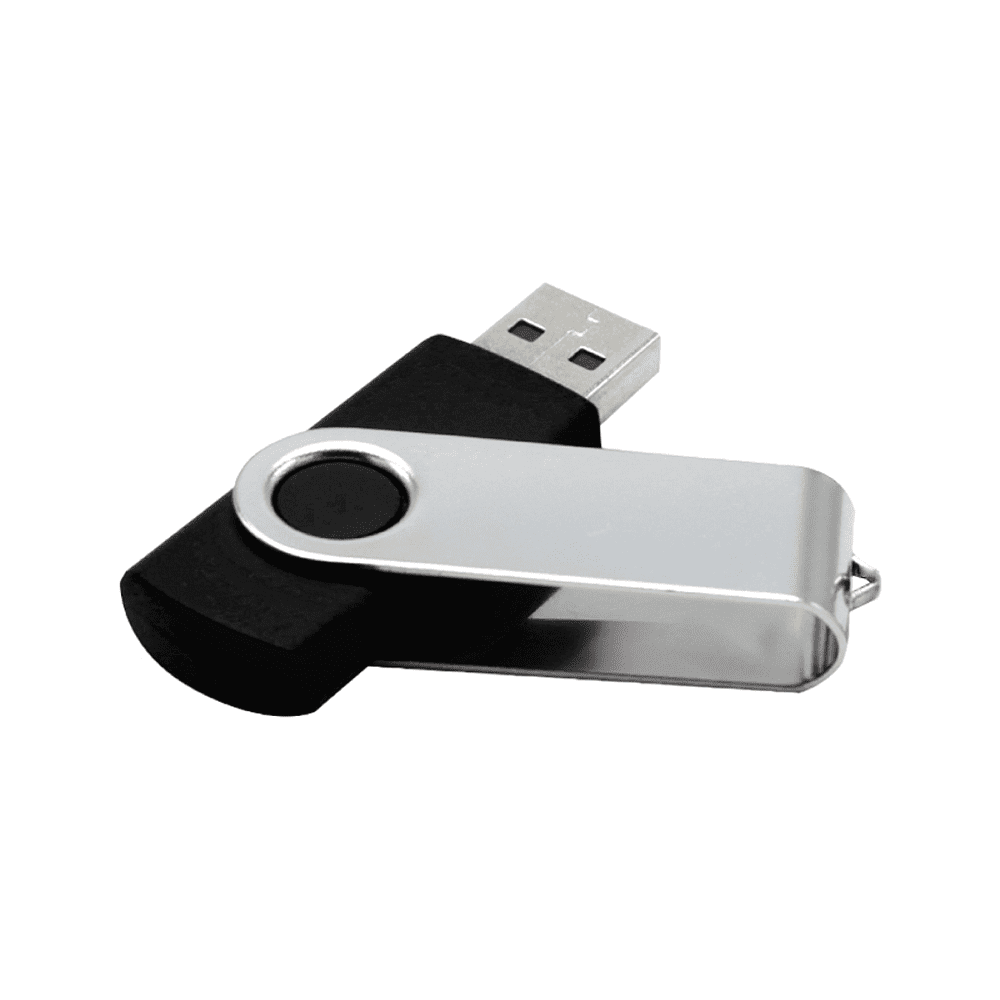 USB Flash 2.0 16 Gb VDF-008, пластик, метал, черный  - 3