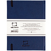 Скетчбук для акварели "Veroneze", 15x20 см, 200 г/м2, 50 листов, темно-синий - 2