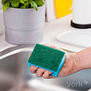 Губка кухонная для мытья посуды York профилированная, 5шт/уп. - 3