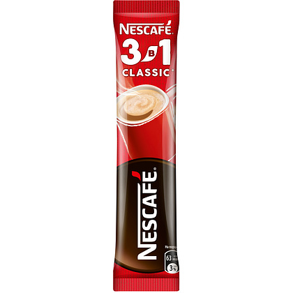 Кофейный напиток "Nescafe" 3в1 классик, растворимый, 14.5 г - 12