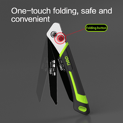 Пила садовая Deli GS EDL-YL2406, 254 мм, складная - 3