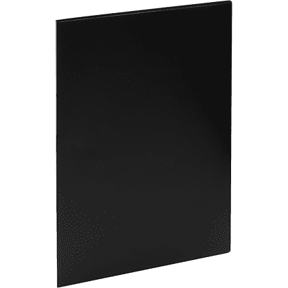 Папка с файлами "Стамм", 10 карманов, черный