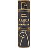 Комплект из 2-х книг-мини "Приключения Алисы", натуральная кожа, в коллекционном футляре, 65х95 мм, ассорти - 20