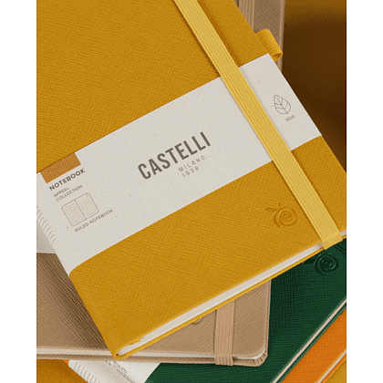 Блокнот "Appeel classic golden", А5, 96 листов, линейка, золотой - 4