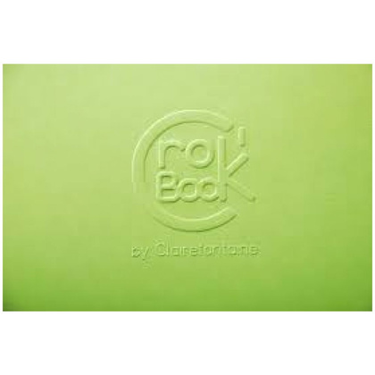 Скетчбук "Crok'Book", 17x22 см, 90 г/м2, 24 листа, светло-зеленый