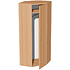 Коллекция Макси Шкаф М08 угловой, 632x632x1780 мм, бук