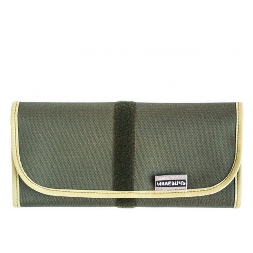 Пенал-органайзер "Малевичъ" для кистей, 26х48, оливковый