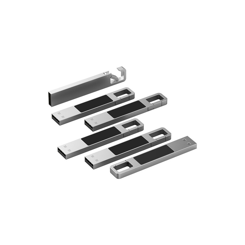 USB Flash накопитель 2.0 16 Gb ZC-010, металл, зеленый - 2