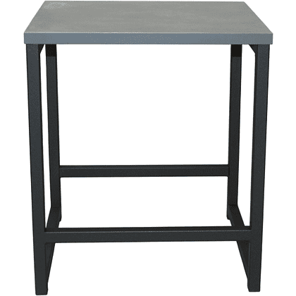 Табурет RION ALLERD, металл, ЛДСП, черный муар, Металл Бруклин - 2