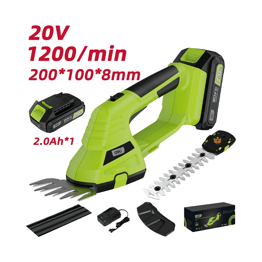 Ножницы садовые Deli GS EDG621-1, аккум., 20 В, 1 АКБ, 2 Ач, 1200 об/мин - 2