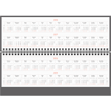 Еженедельник датированный "Ariane.Blue", 128 страниц, синий, 2026