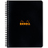Блокнот "Rhodia", А5+, 80 листов, клетка, черный