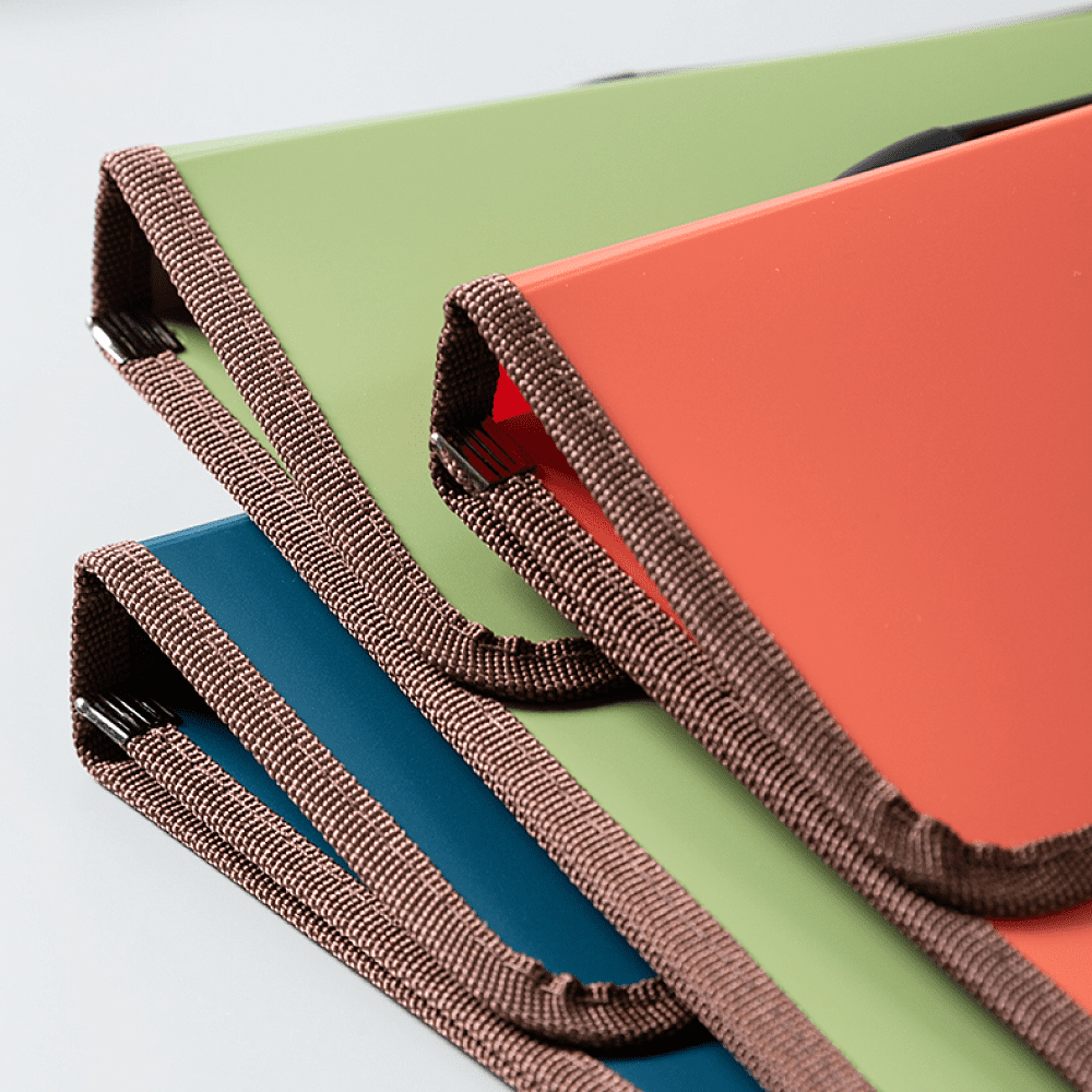 Портфель на 2 деления Deli, пластик, 2, ассорти - 3