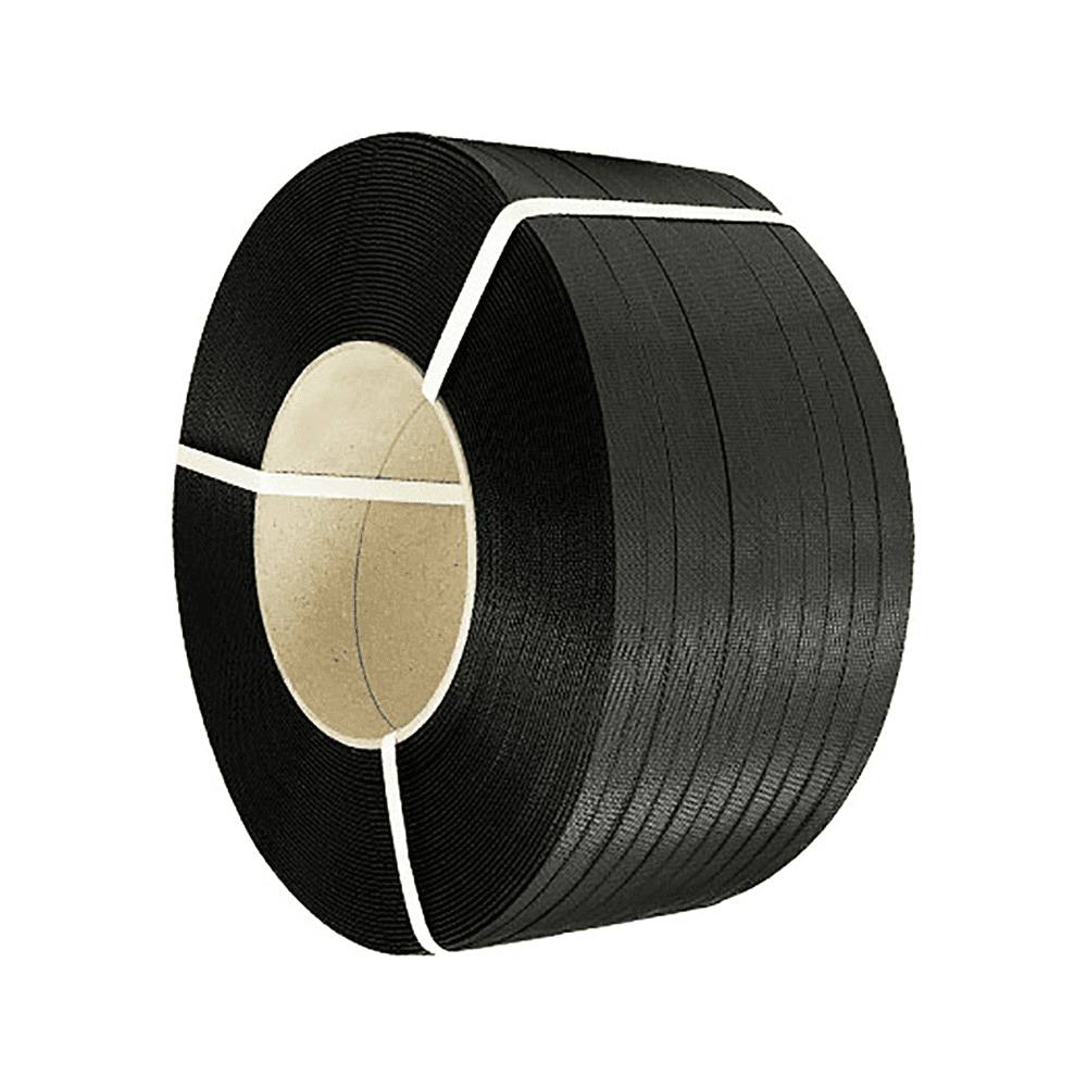 Лента-стреппинг полипропиленовая, 15x2000 мм/м, черный