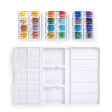 Краски акварельные "Белые ночи Путешествия", набор 24 цвета, кюветы