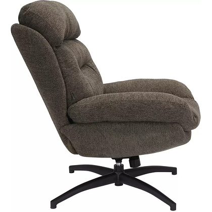 Кресло мягкое EVERPROF Kiwi, ткань, темно-коричневый - 5