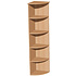 Коллекция Макси шкаф М12, 360x360x1780 мм, бук