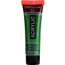 Краски акриловые "Amsterdam", 618 зеленый светлый, 20 мл, туба