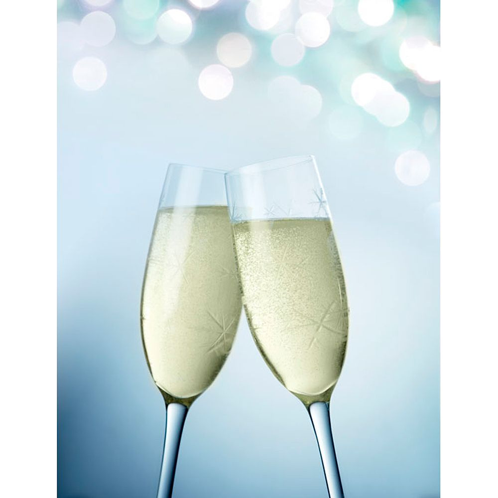 Набор бокалов для шампанского "Cheers", 2 шт, 320 мл, стекло  - 3