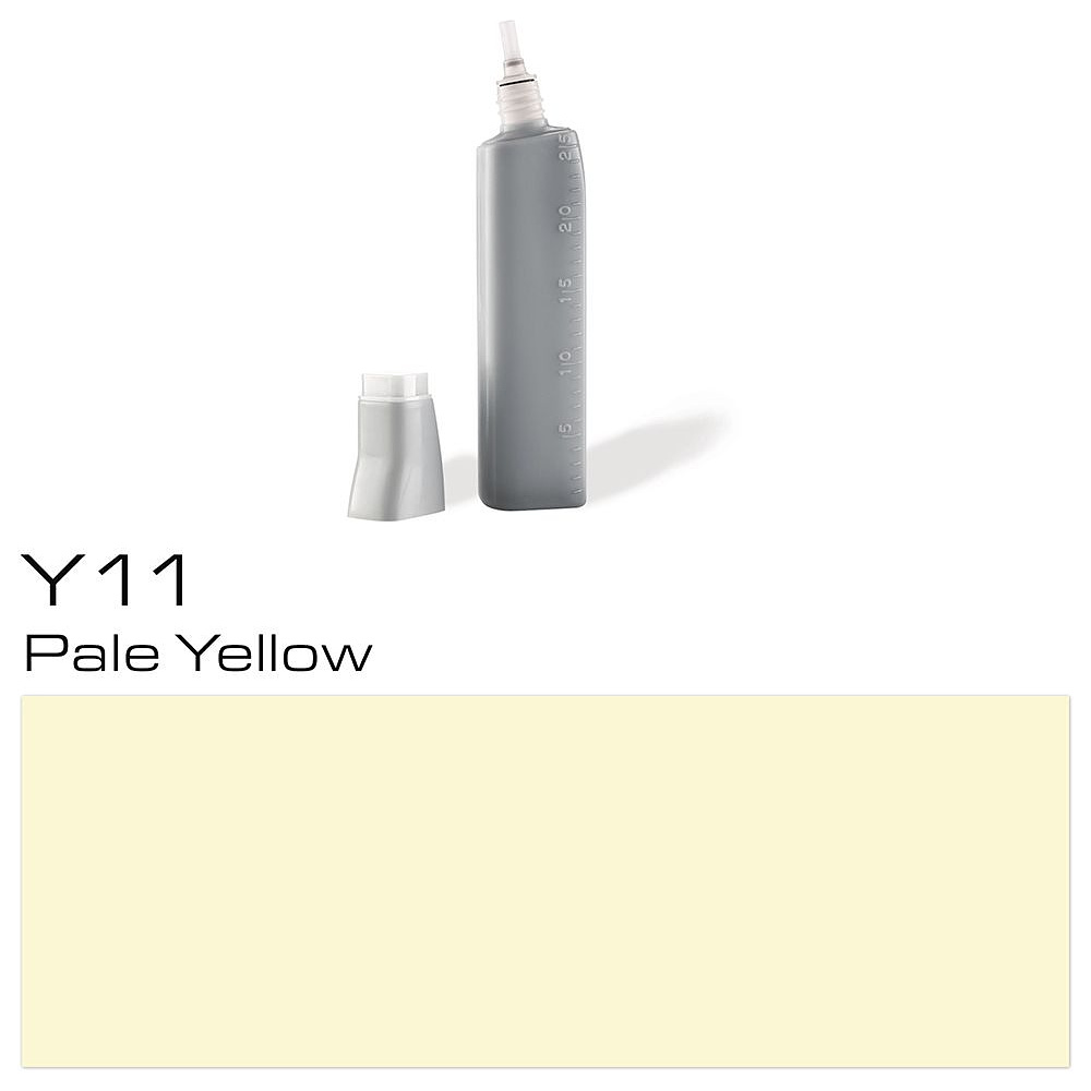 Чернила для заправки маркеров "Copic", Y-11 бледный жёлтый