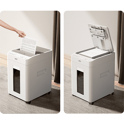 Уничтожитель Deli ET081, белый - 2