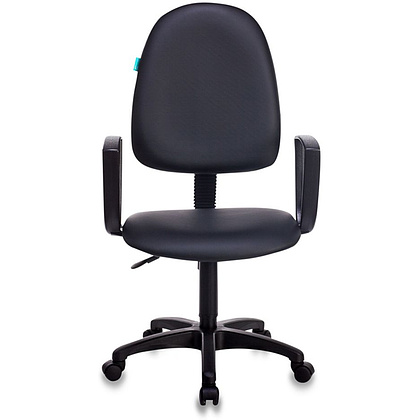 Кресло для персонала Бюрократ "Престиж+ CH-1300N/OR-16", кожзам, пластик, черный  - 2