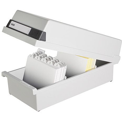 Картотека "Han", с крышкой, A6, 1300 карточек - 3