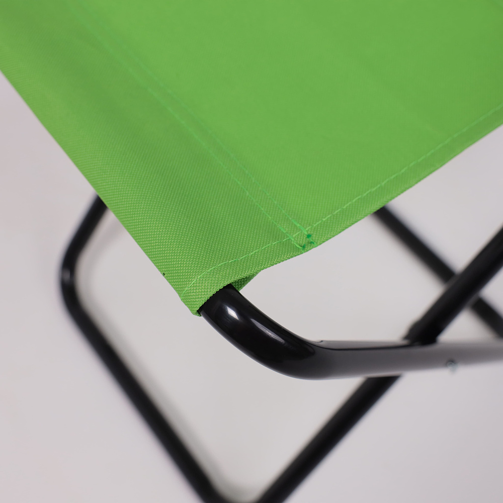 Табурет складной ANGLER, ткань, зеленый - 5