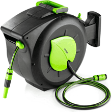 Шланг поливочный Amigo Grande 79668, на катушке, с коннектором, 1/2", 30 м