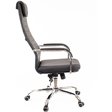 Кресло для руководителя Everprof "EP-708", экокожа, металл, черный