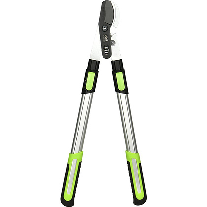 Секатор садовый "Deli", 630-870 мм, телескопический, черный, зеленый