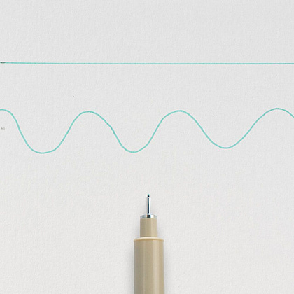 Ручка капиллярная "Pigma Micron", 0.25 мм, зеленый - 2