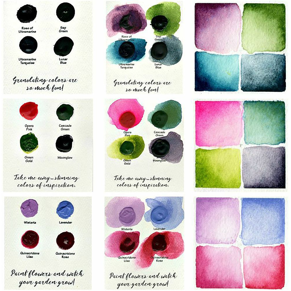 Набор цветовых карт Daniel Smith "Watercolor confetti", 36 цветов - 6