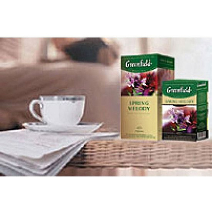 Чай "Greenfield" Spring Melody, 25 пакетиков x1.5 г, черный - 2