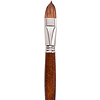 Кисть "Escoda Versatil Brush L/H", синтетика, темно-коричневый, плоская, №18 - 2