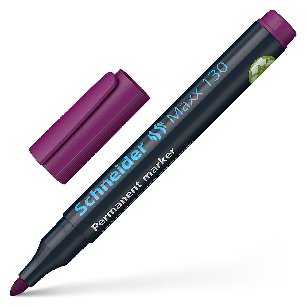 Маркер перманентный "Schneider Maxx 130", фиолетовый