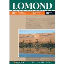 Фотобумага матовая для струйной фотопечати "Lomond", А4, 50 листов, 220 г/м2