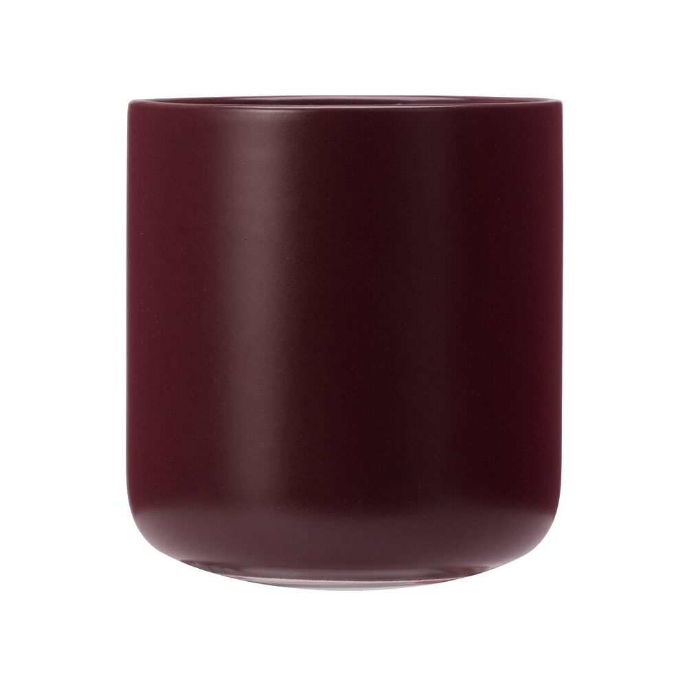 Кружка "Rita", фарфор., 410 мл., бургунди - 4