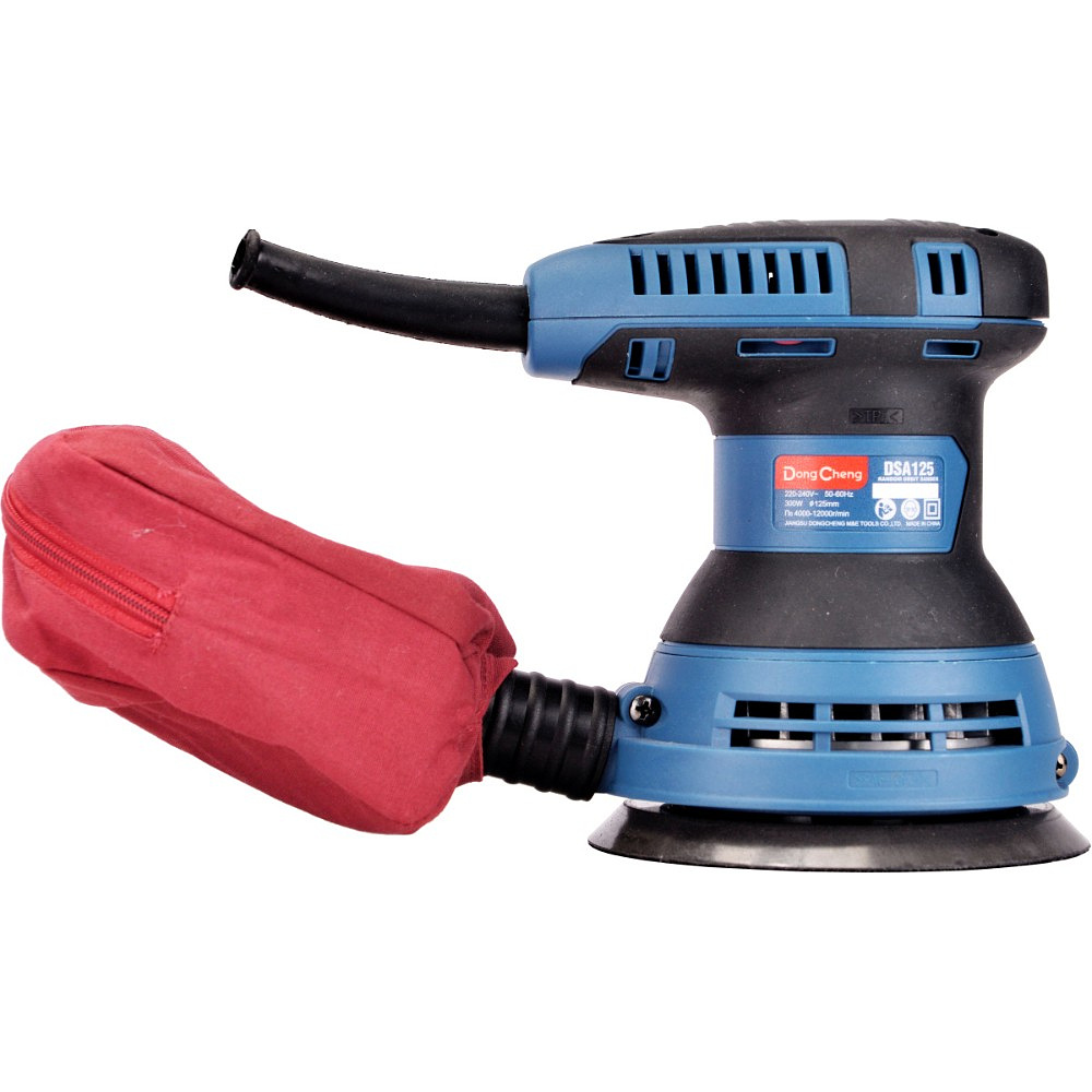 Эксцентриковая шлифмашина DongCheng DSA125, 300 Вт, 125 мм - 4