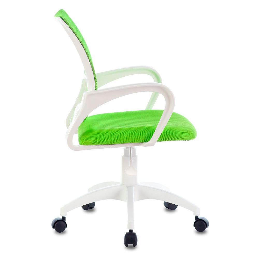 Кресло Бюрократ "CH-W695NLT", сетка, ткань, пластик, салатовый - 3