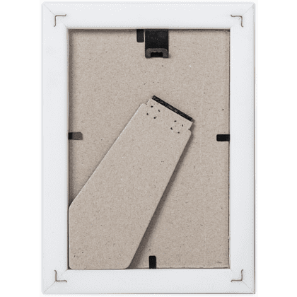 Фоторамка "П3-300 Zebra", 10х15 см, пластик, с ножкой, белый - 5