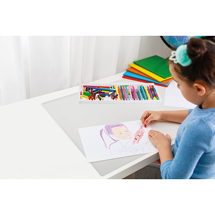 Бювар прозрачный "Duraglas", 50x65 см, прозрачный - 9