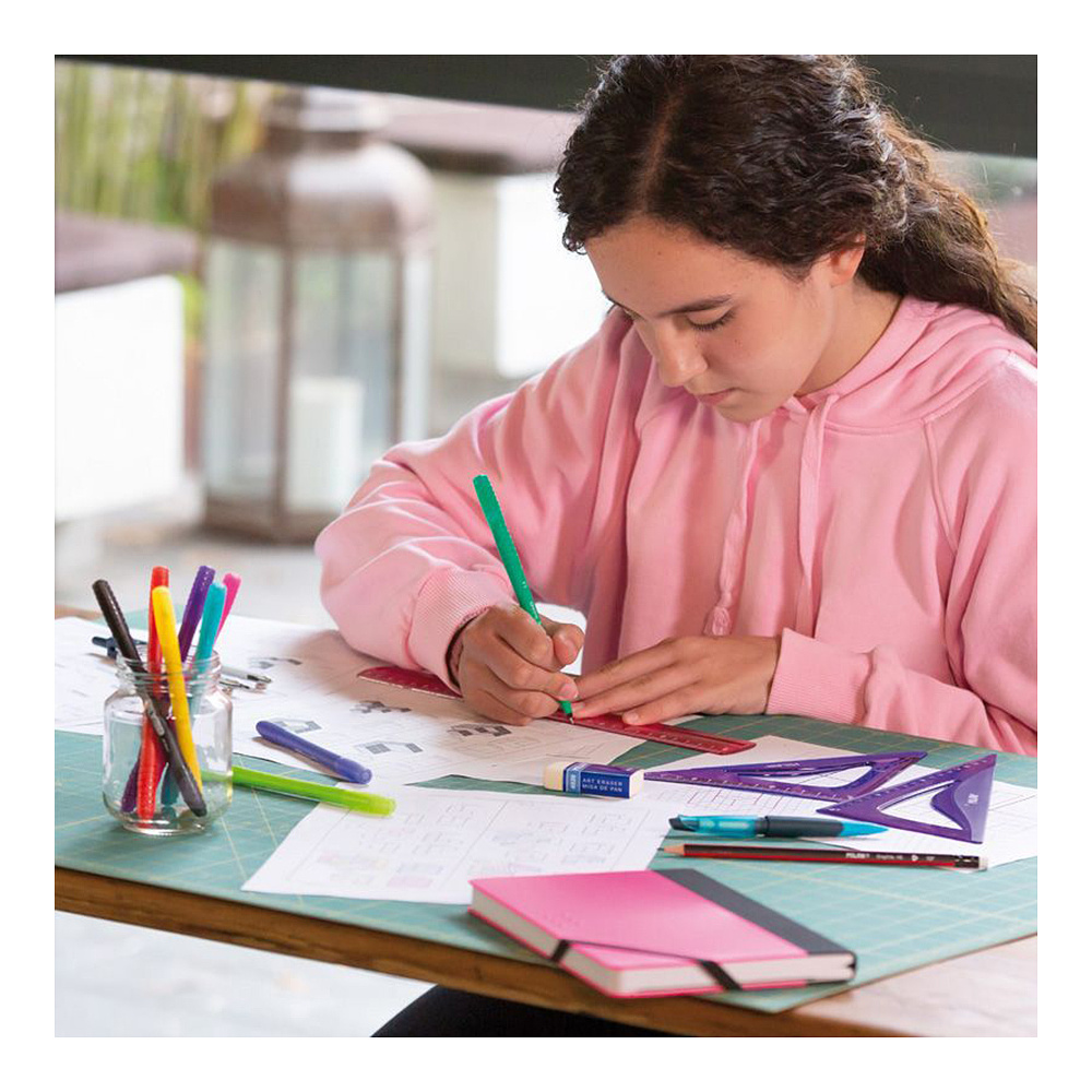 Линейка "Flex&Resistant", 30 см, желтый - 5