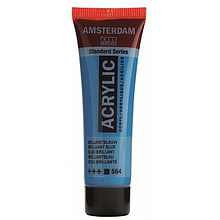 Краски акриловые "Amsterdam", 564 ярко-синий, 20 мл, туба