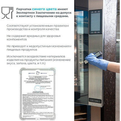 Перчатки латексные HQ Profiline, р-р S, с х/б покрытием, зеленый - 11
