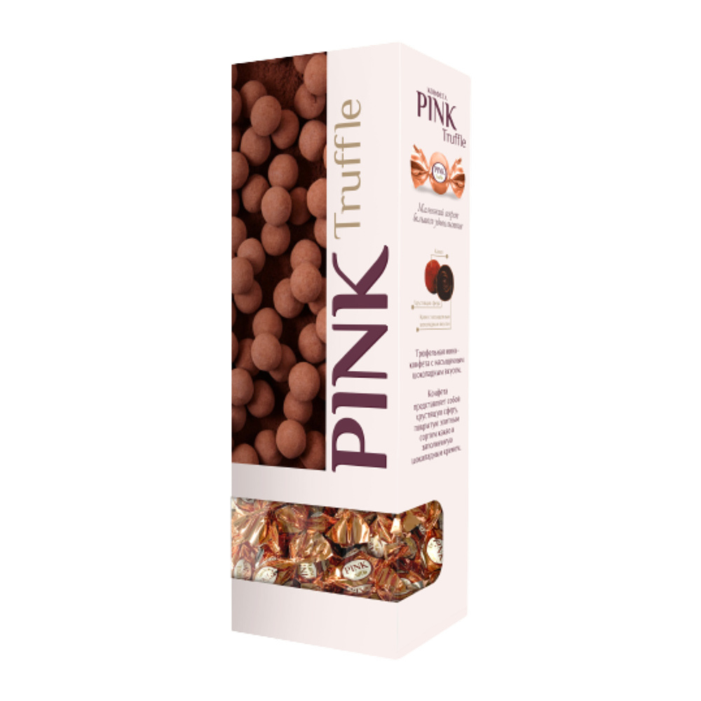 Конфеты "Pink. Truffle", 163 г, с шоколадным кремом 9105578 купить в ...