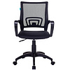 Кресло для персонала "Бюрократ CH-695NLT/BLACK" ткань, пластик, черный - 3
