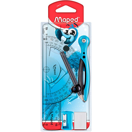 Готовальня Maped "Pulse" блистер, 8 предметов