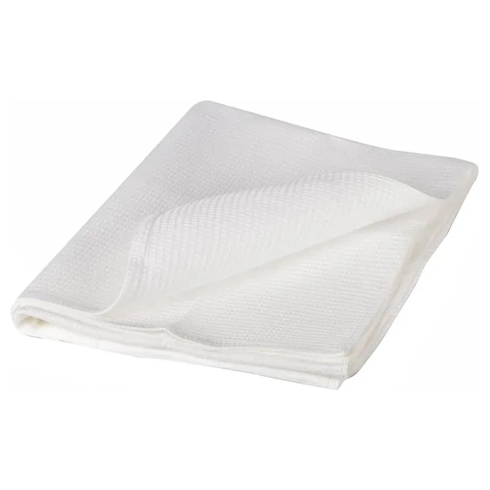 Полотно вафельное отбеленное, 40 см, 1м.пог./рул., плотность 140г/м2